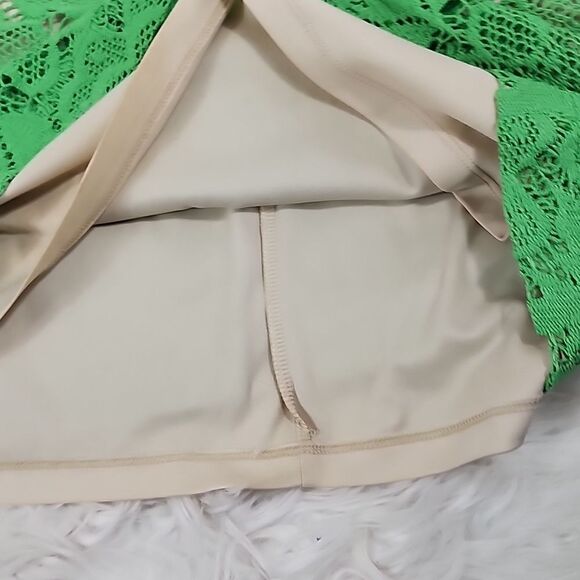 Spring Green NY&Co. Size 10 Dress - Picture 6 of 8